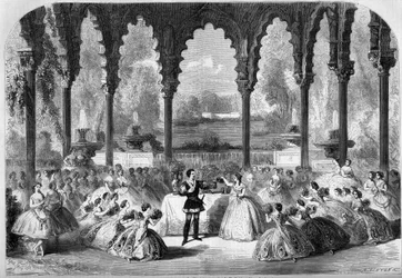 Theatrical representation by the Academy Imperiale de Musique, Paris