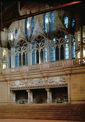 Three Sculptured Fireplaces in the Salle des Pas-Perdus