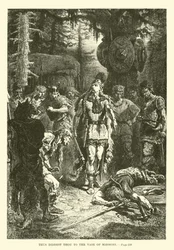 Thus diddest thou to the Vase of Soissons (engraving)