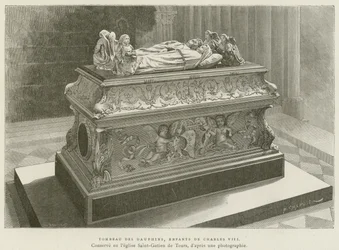 Tomb of the Dauphins, Children of Charles VIII