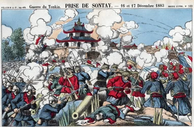 Tonkin War: Capture of Sontay, December 16 and 17
