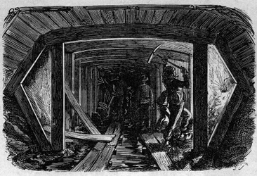 Transformations of Paris under the Second Empire, Haussmann Paris: Construction of the Sewer Collector