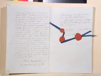 Treaty between Napoleon I and Emperor Franz II, signed at Presburg, 26th December 1805