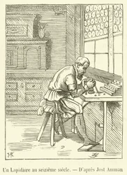 A Lapidary in the Sixteenth Century