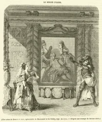 A scene from Zemire and Azor, opera-ballet by Marmontel and Gretry, performed in 1771