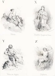 Venus, Xantho, Eyes, Zephire