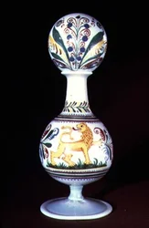 Vase with stopper, early 18th century