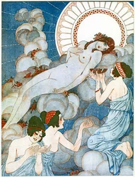 Venus on a Cloud, Illustration from 