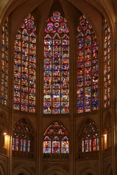 View depicting a view of the choir