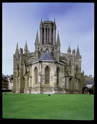 View of Coutances Cathedral from the east