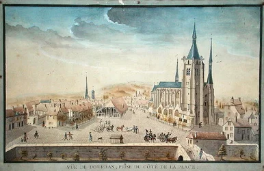 View of Dourdan by a Prisoner