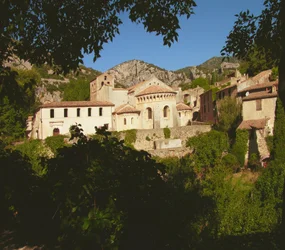 View of the Abbey Church, 11th-12th century