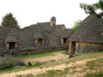 View of the Cabanes de Breuil