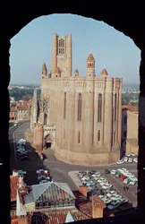 View of the Cathedral of Sainte-Cecile