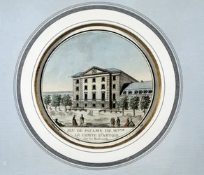 View of the Jeu de Paume by Monsignor the Count of Artois