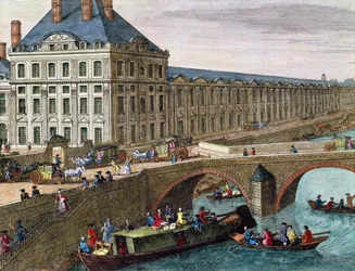 View of the River Seine at Port Royal (detail)