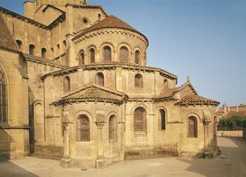 View of the chevet, Burgundian School