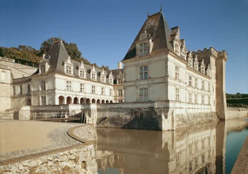 View of the entrance and the court of honour