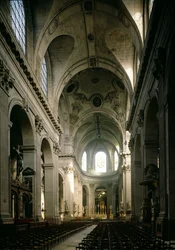 View of the nave towards the choir, built between 1646-1780