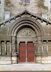 View of the portal