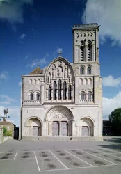 View of the west facade