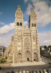 View of the west facade, 13th-15th century