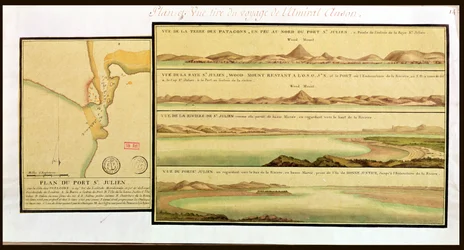 Views of the Port of San Julian, Patagonia