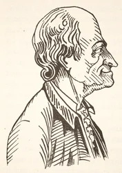 Voltaire, illustration from Histoire de la Nation Francaise, Sciences, Volumes I & II
