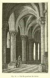 View of the Choir Ambulatory