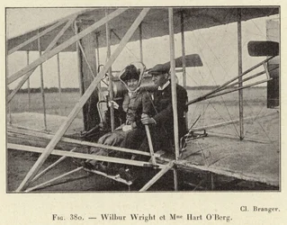 Wilbur Wright and Mrs. Hart O