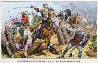 William the Conqueror at the Battle of Hastings