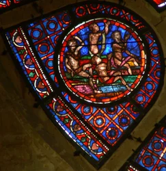 Scene from the Last Judgement: Souls Rising at the Sound of the Trumpet