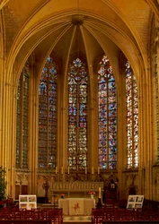A View of the East End of the Choir