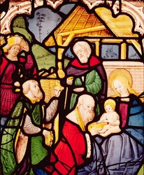 Window Depicting the Adoration of the Magi