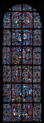 Window Depicting the Legend of St. Catherine