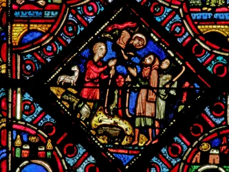 Annunciation to Shepherds (Window W0)