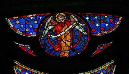 Window w115 depicting an angel