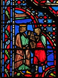 David Playing the Harp for Saul