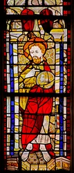 Window depicting St John the Baptist