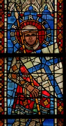 Window w203 depicting St Maurice