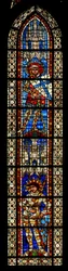 Window w203 depicting St Maurice and St Victor