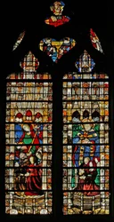 Window depicting St Genevieve