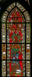 Window w206 depicting St Petronella
