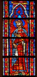Window depicting an Apostle