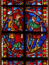 Window depicting St James preaching