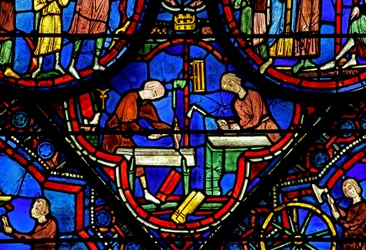 Window W21 Depicting Donors - Carpenters