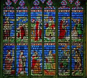 Window depicting the St Peter and St Paul Window