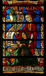 Donor - Agnes Bonjean with St Agnes