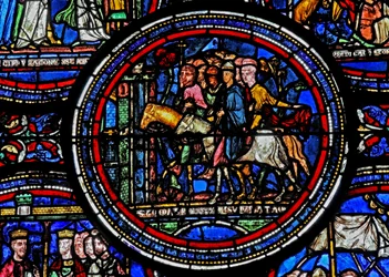 St Thomas Becket on His Way to Canterbury