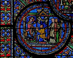 St Thomas Becket Receives a Message from the King